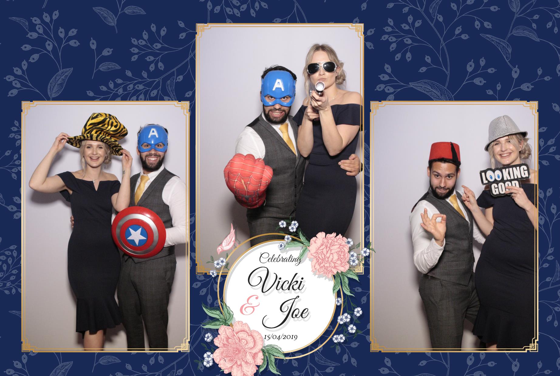 Vicki and Joe's Wedding  | View more photos from the event at gallery.myphotoboothexperience.co.uk/u/MyPhotoBoothExperienceLtd/Vicki-and-Joes-Wedding